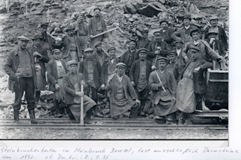 Steinbrucharbeiter Baresel