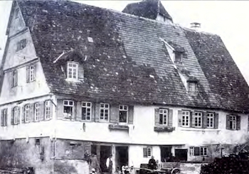Widdumhaus etwa um 1920