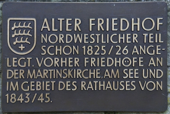 Tafel Alter Friedhof